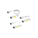 Corsair CL-9011126-WW iCUE LINK Cable Kitwith Straight Connectors White