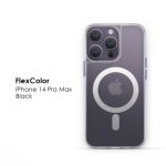 iPhone 14 Pro Max (6.7in) FlexColor Magnetic CaseBlack