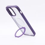 Ferris Wheel Series iPhone 15 (6.1in) 2 in 1 Phone Case with Magnetic Circle Purple