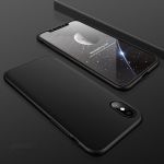 iPhone X Full Cover Phone Case Black