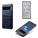 PU Leather Protctive Case for Google Pixel 7 Prowith 2 Card HolderBlue