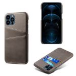 PU Leather Protctive Case for iPhone13 Pro with 2Card Holder Grey