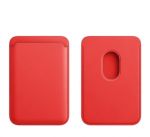 iPhone Leather Wallet Case with MagSafe Red