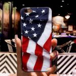IPhone XS Case TPU with flag 3