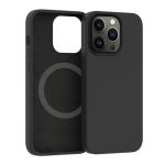 iPhone 14 Pro Max (6.7in) Silicone Magnetic Case Black