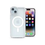 iPhone 15 (6.1in) MagCrystal Clear Hybrid Magnetic Case Clear