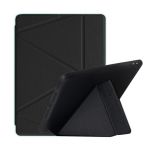 Multi-Folding TPU Case for iPad Mini 2021with Pencil Holder 8.3in Black