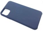 iPhone 11 TPU Case with Velvet Interior Dark Blue