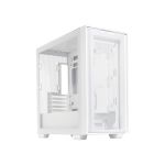 ASUS A21/WHT Micro-ATX Case Mid-Tower White Steel / Plastic / Tempered Glass