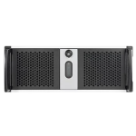 Chenbro RM42300-F1U3 4U 17.5in Compact Industrial Server Chassis Black Front Bezel 2x USB 3.0