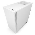 NZXT H510i CA-H510I-W1 Matte White Compact Mid-Tower with Lighting and Fan Control