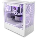 NZXT CC-H51FW-01 H5 Flow Mid-Tower Case White