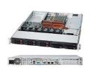 Supermicro CSE-113AC2-605WB SuperChassis 1U Rackmount Chassis Supports E-ATX Motherboard Supports Single/Dual CPU