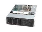 Supermicro 835TQC-R802B SuperChassis 3U Chassis Supports E-ATX and ATX 7x Expansion Slots 8x 3.5in Drive Bays 1U 800W 80 Plus