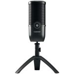 CHERRY UM 3.0 Wired Microphone - Black - 8.20 ft - 20 Hz to 20 kHz - Cardioid - Stand Mountable - USB 2.0