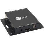 SIIG HDMI 2.0 to DisplayPort 1.2 Converter with Audio Extractor - High performance HDMI to DisplayPort Adapter - TAA Compliant