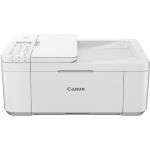 Canon PIXMA TR4720 Inkjet Multifunction Printer-Color-White-Copier/Fax/Scanner-4800x1200 dpi Print-Automatic Duplex Print-100 sheets Input-Color Flatbed Scanner-1200 dpi Optical Scan-Co