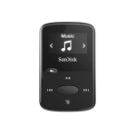 Sandisk SDMX26-008G-G46K 8GB Flash MP3 PlayerBlack FM Tuner microSD AAC MP3 WMA WAV Ogg Vorbis Audible FLAC