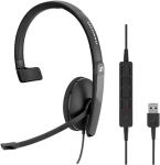 Sennheiser SC 135 USB Headset Noise Cancelling Microphone Black/White