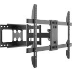 V7 WM1FM80 Full-Motion TV VESA Wall Mount 43in to 80in Screen Support 132lbs/60kg Load Capacity