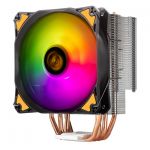 Silverstone AR12-TUF 120mm CPU Air Cooler Intel/AMD 120mm PWM ARGB Fan Advanced Copper Heat-Pipe Direct Contact