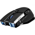 EVGA 903-T1-20BK-KR EVGA X20 Gaming Mouse Wireless Customizable 16000 DPI 5 Profiles 10 Buttons Ergonomic Black