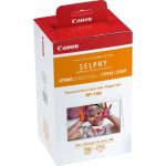 Canon 8568B001 RP-108 Original High Yield Thermal Transfer Dye Sublimation Ink Cartridge/Paper Kit - 1 Pack - 108 Images
