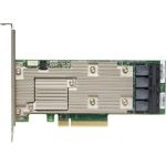 Lenovo ThinkSystem RAID 930-16i 4GB Flash PCIe 12Gb Adapter - 12Gb/s SAS - PCI Express 3.0 x8 - Plug-in Card - RAID Supported - 0  1  10  5  50  6  60  JBOD RAID Level - 4 x SFF-8643 -