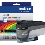 Brother INKvestment LC406BK Original Standard Yield Inkjet Ink Cartridge - Single Pack - Black - 1 Each - 3000 Pages