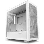 NZXT CM-H71FW-R1 H Series H7 (2023) Flow RGBEdition ATX Mid Tower Chassis White Color 2x USB-A 3.2 Gen 1 1 x USB-C 3.2 Gen 2