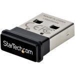 StarTech.com USB Bluetooth 5.0 Adapter  USB Bluetooth Dongle Receiver for PC/Laptop  Range 33ft/10m - Add functionality/replace a broken built-in Bluetooth radio using this USB Bluetoot
