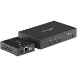 StarTech.com HDMI Extender over CAT6/5e with 3 Port Video Switch 4k 30Hz/115ft  4K HDMI Switch Box  Video over HDBaseT with Auto Switcher - HDMI Over CAT6 Extender w/ 3 Port Switch; 4K