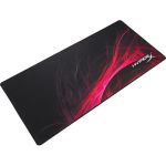 HyperX FURY S - Gaming Mouse Pad - Speed Edition - Cloth (XL) - Textured - Black - Natural Rubber  Woven Fabric  Cloth - Anti-fray  Wear Resistant  Tear Resistant - Extra Large