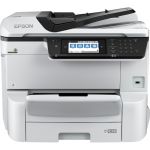 Epson WorkForce Pro WF-C8690 Inkjet Multifunction Printer-Color-Copier/Fax/Scanner-35 ppm Mono/35 ppm Color Print-4800x1200 dpi Print-Automatic Duplex Print-75000 Pages-750 sheets Input