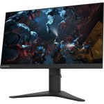 Lenovo G25-10 24.5in) Full HD Gaming LCD Monitor - 16:9 - Raven Black - Twisted nematic (TN) - WLED Backlight - 1920 x 1080 - 16.7 Million Colors - FreeSync - 400 Nit Peak  Typical - 1