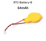 Raspberry Pi 5 Rechargeable RTC Battery B 64mAh