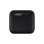 Crucial CT1000X6SSD9 X6 Portable Solid State Drive 1TB USB-C 3.2 Gen 2 Reads up to 540MBps Black