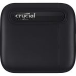 Crucial CT4000X6SSD9 X6 Portable 4TB Solid StateDrive USB-C 3.2 Gen 2 Reads up to 800MBps Writes up to 540MBps Black