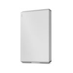 LaCie STHG2000400 Mobile Drive 2 TB Hard Drive 2.5in Drive - External - Portable - USB 3.1 Type C - Moon Silver SILVER