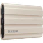 Samsung MU-PE1T0K/AM 1TB Portable SSD T7 Shield USB 3.2 Beige Read/write speeds of up to 1050/1000 MB/s IP65 Water Resistant