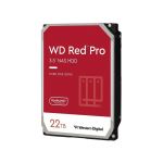 WD WD221KFGX Red Pro 22TB Hard Drive 3.5in Internal SATA/600 7200RPM 512MB Buffer