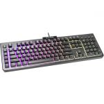 EVGA 834-W0-12US-KR Z12 RGB Gaming Keyboard RGB Backlit LED 5 Programmable Macro Keys Dedicated Media Keys Water Resistant
