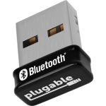 Plugable USB Bluetooth Adapter for PC  Bluetooth 5.0 Dongle  Compatible with Windows - Add 7 Devices: Headphones  Speakers  Keyboard  Mouse  Printer and More