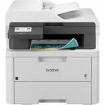 Brother MFC-L3720CDW Wireless Digital Color All-in-One Printer with Laser Quality Output  Copy  Scan and Fax  Duplex and Mobile Printing - Copier/Fax/Printer/Scanner - 19 ppm Mono/19 pp
