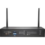 SonicWall TZ370 Network Security/Firewall Appliance - Intrusion Prevention - 8 Port - 1000Base-T - Gigabit Ethernet - 384 MB/s Firewall Throughput - AES (192-bit)  DES  MD5  AES (256-bi
