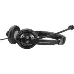 Sennheiser 508315 SC 160 USB Headset for BusinessProfessionals Double-Sided HD Stereo Sound Noise Canceling Microphone USB