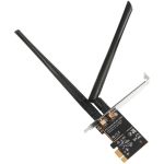 SIIG Wireless 2T2R Dual Band WiFi Ethernet PCIe Card - AC1200 - 1200Mbps High Speed Wi-Fi Data Rate - 867Mbps on 5G  300Mbps on 2.4G