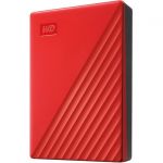 WD WDBPKJ0040BRD-WESN My Passport PortableExternal Hard Drive USB 3.2 Gen 1 Red