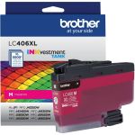 Brother INKvestment LC406XLM Original High Yield Inkjet Ink Cartridge - Single Pack - Magenta - 1 Each - 5000 Pages