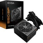 EVGA 100-BP-0550-K1 550W Power Supply 80+ Bronze Rated Compact 120mm Size Black
